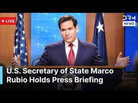 LIVE: Marco Rubio Holds Press Briefing as Iran Ceasefire Holds Despite Strikes on UAE | AC1N