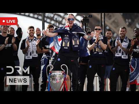 LIVE: Paris Saint-Germain Hold Massive Fan Celebration After Historic Champions League Victory |AD1N