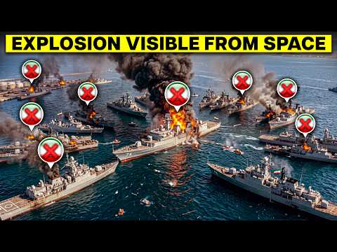 MASSIVE FIREBALL Engulfs Iranian Ports of Hormuz… EVERYTHING is GONE