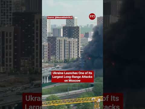 Massive Ukrainian Strike Targets Moscow Region, Russian Military and Oil Facilities