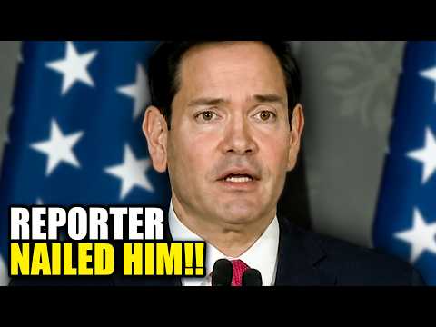 Rubio Visibly STRUGGLES As Indian Reporter Exposes Trump Racism