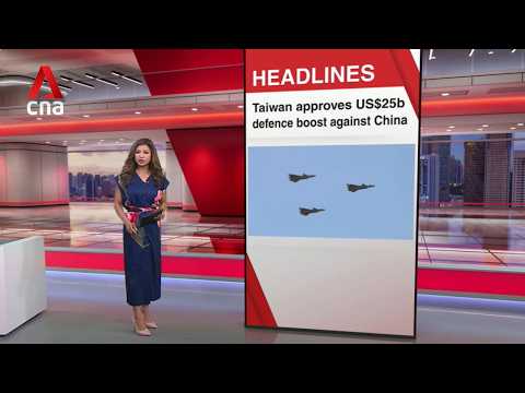 Taiwan passes US$25b defence spending bill after political gridlock | East Asia Tonight (May 8)