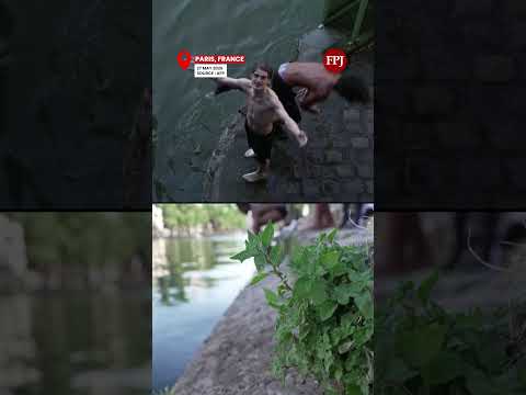 The Forbidden Splash: Parisians Turn Strict Canals Into Summer Pools
