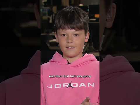 This kid struck a deal with an MLB player
