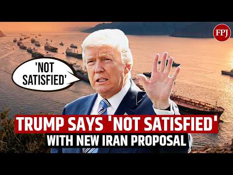 Trump Rejects Iran’s Proposal, Says He’s “Not Satisfied” as Talks Remain Frozen
