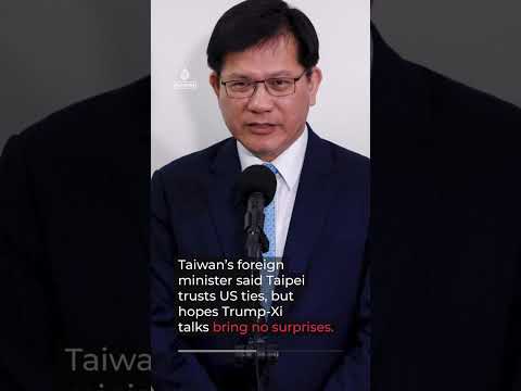 Trump says Taiwan arms sales will be discussed with Xi