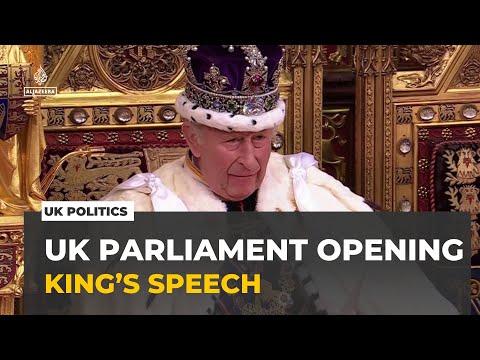 UK opening of parliament: King Charles outlines govt's plans for coming year