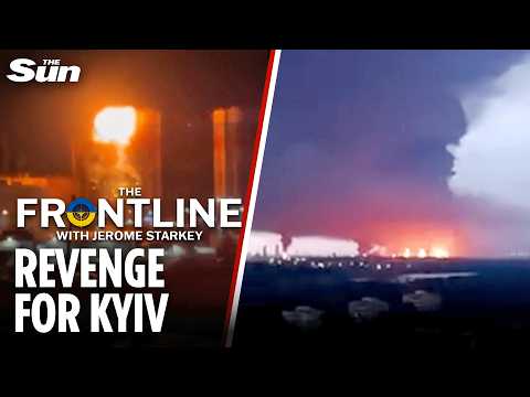 Ukraine explosively avenges Russia's attack on Kyiv apartment block with oil blitz