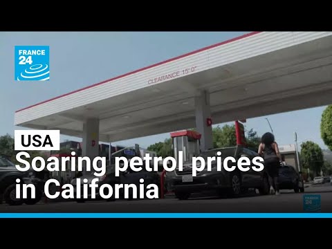 USA: Soaring petrol prices in California • FRANCE 24 English