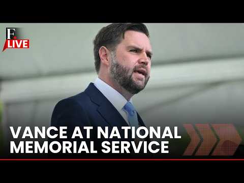 Vance LIVE: US Vice Presidents JD Vance at National Peace Officers Memorial Service | US Troops