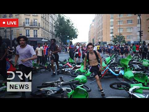WATCH LIVE: PSG Supporters React Across Paris After Champions League Final | AD15