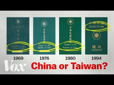 Why Taiwan’s passport still says “China”