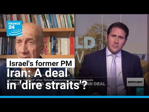 A deal in'dire straits'? Israel's former Prime Minister Ehud Olmert talks to France 24