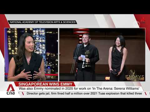 Amanda Koh wins Outstanding Graphic Design at 47th Sports Emmy Awards