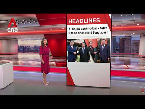China's Xi holds talks with political figures from Bangladesh, Cambodia | East Asia Tonight (Jun 26)