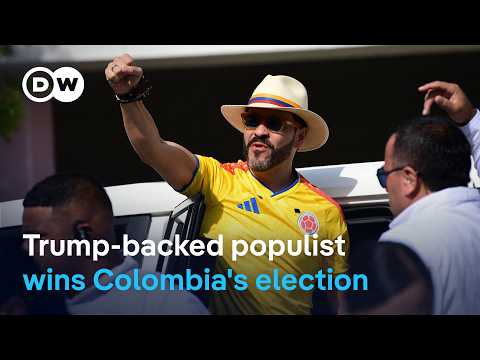 Colombia Election: Trump-Backed De la Espriella Claims Victory | DW News