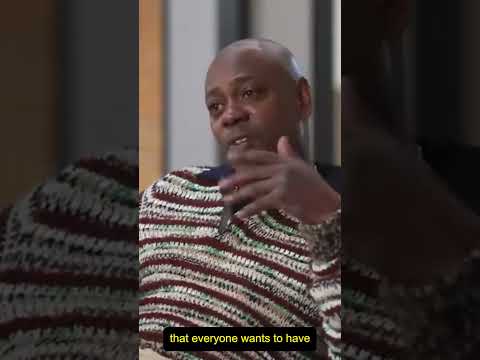 Dave Chappelle Says What We're ALL Thinking