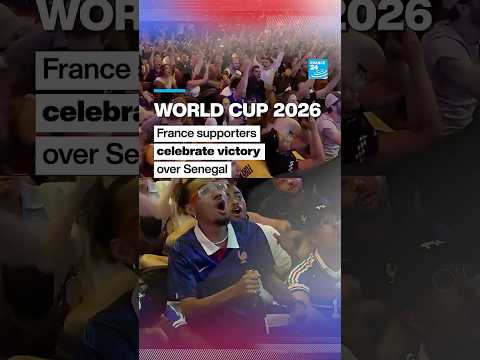 ð«ð· #WorldCup2026: #France supporters celebrate #victory over Senegal • FRANCE 24 English