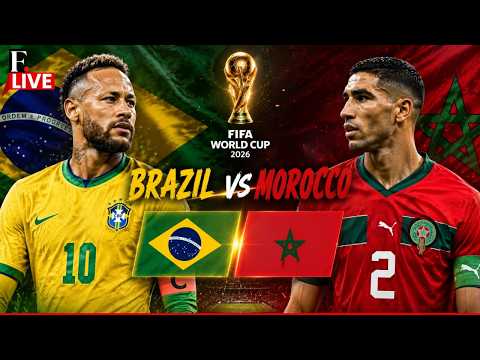 ð´ FIFA World Cup 2026 LIVE: Brazil vs Morocco | FIFA Group C Clash | Viniscus Junior | Achraf Hakimi