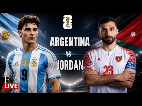 ð´Argentina vs Jordan | FIFA World Cup 2026 LIVE | Lionel Messi | Ehsan Haddad | Group J Clash