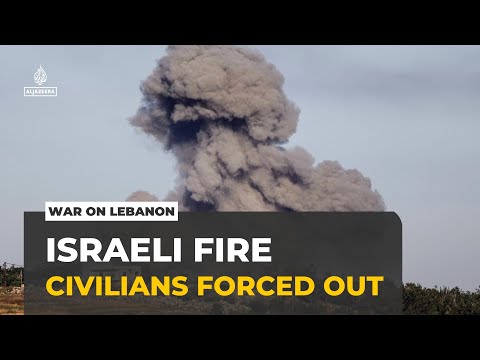 Fire under ceasefire: Lebanese civilians forced out under Israeli fire