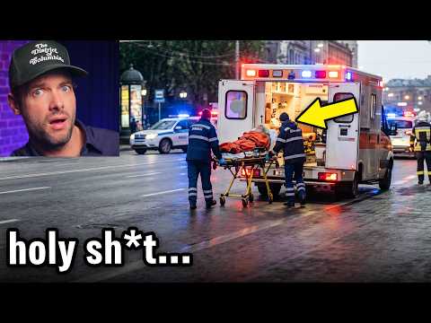 He was just hospitalized