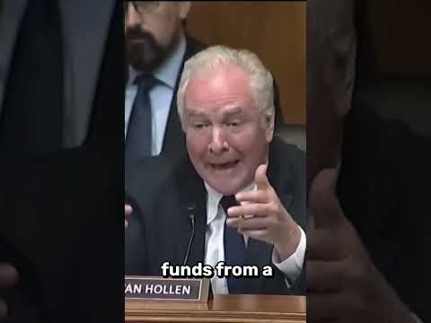 Heated Exchange with Senator Van Hollen