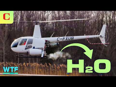 Hydrogen-Powered Helicopter Takes Flight With People Aboard