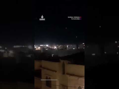 Jordan intercepts Iranian missiles over its airspace | AJ #shorts
