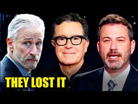 Kimmel and Jon Stewart Go Scorched Earth Over Colbert