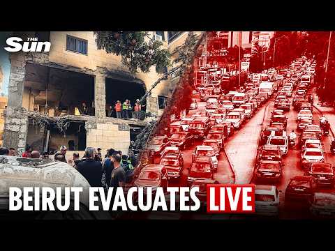 LIVE: Beirut residents flee as Netanyahu orders new strikes on southern suburbs