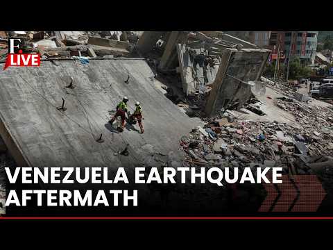 LIVE: Drone Footage Reveals Widespread Ruins and Damage After Venezuela Earthquake