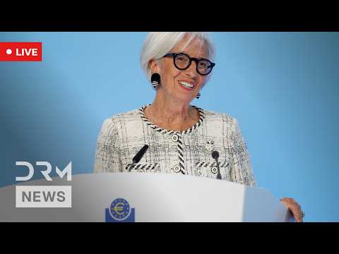 LIVE: ECB President Christine Lagarde Speaks to Reporters Following Governing Council Meeting | AF1G