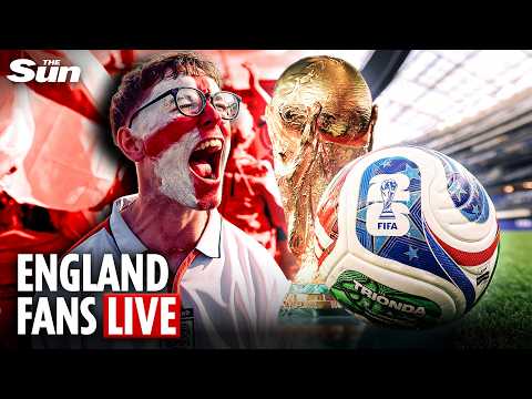 LIVE: Fans gather as England face Croatia in World Cup Group L opener