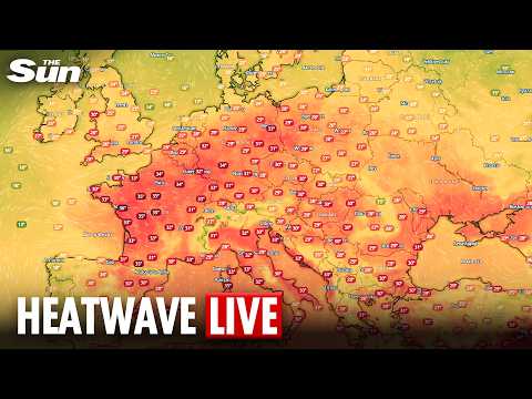 LIVE: Heatwave shatters records across Europe as dozens of deaths reported