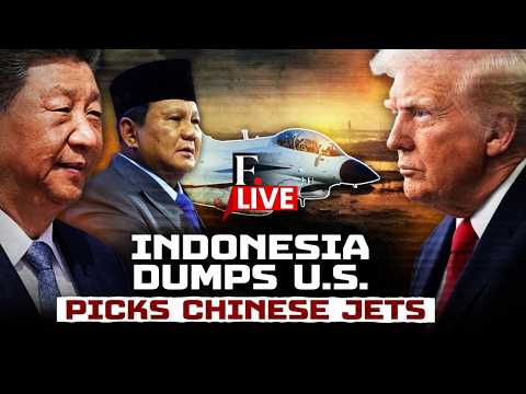 LIVE: Indonesia Orders 42 Chinese J-10 Jets in First Major Snub to Trump | From The Frontline