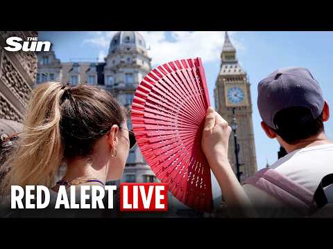 LIVE: London swelters with temperatures expected to break records