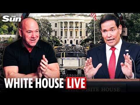 LIVE: Marco Rubio and Dana White attend UFC signing ceremony at the Department of State