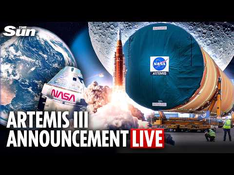 LIVE: NASA reveals Artemis III astronauts for major low Earth orbit test flight