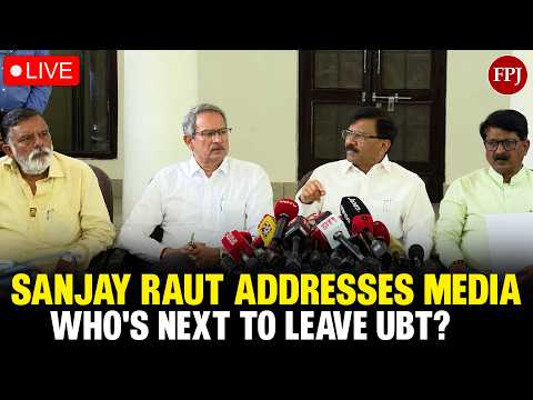 LIVE: Sanjay Raut Responds to Defection Buzz in Shiv Sena (UBT)