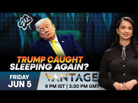 LIVE: Trump Struggles to be Awake In Oval Office as Rubio Claims Otherwise | Vantage on Firstpost