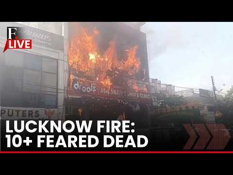 Lucknow Coaching Centre Fire LIVE | After Delhi, Now Lucknow Another Major Fire Shocks India