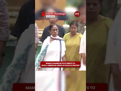 Mamata Banerjee Honors Dr Ambedkar, Announces Major Protest in Kolkata