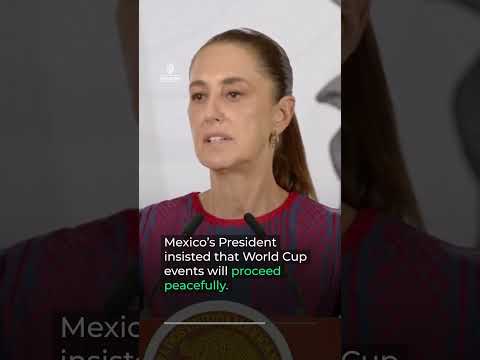 Mexico prepares for World Cup opening match amid protests | AJ #shorts