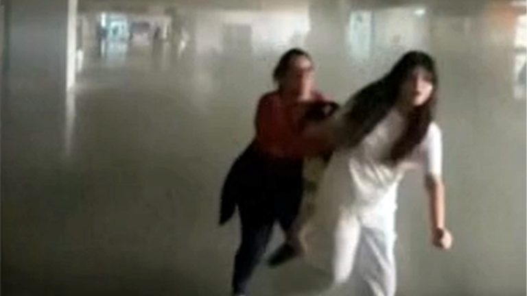 Mum rescued from Venezuela rubble with newborn baby tells BBC how he helped her survive