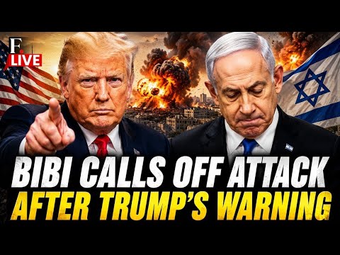 Netanyahu Calls Off Major Attack after Trump's Warning | WEST ASIA WAR LIVE