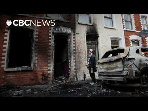 People evacuated from homes burned in Belfast unrest