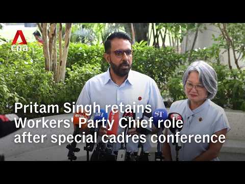 Pritam Singh holds on to position as Workers' Party Chief following special cadres conference
