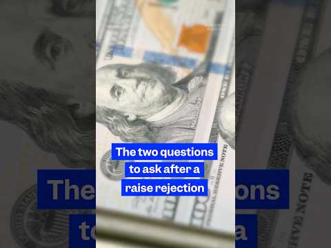 #Raise denied? Ask these two questions before ending your #salary #negotiation. #careeradvice