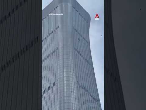 Small plane crashes into Beijing's tallest building China Zun